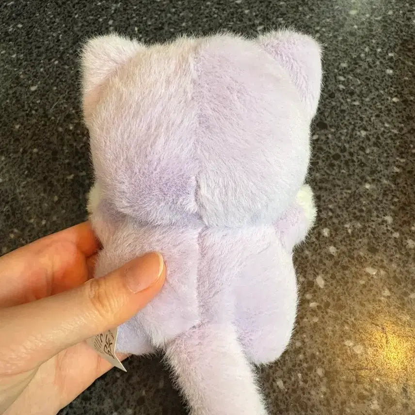 [BUNJANG] Crayon Shin-chan Lavender Cat Plush Doll / 짱구 라부부인형