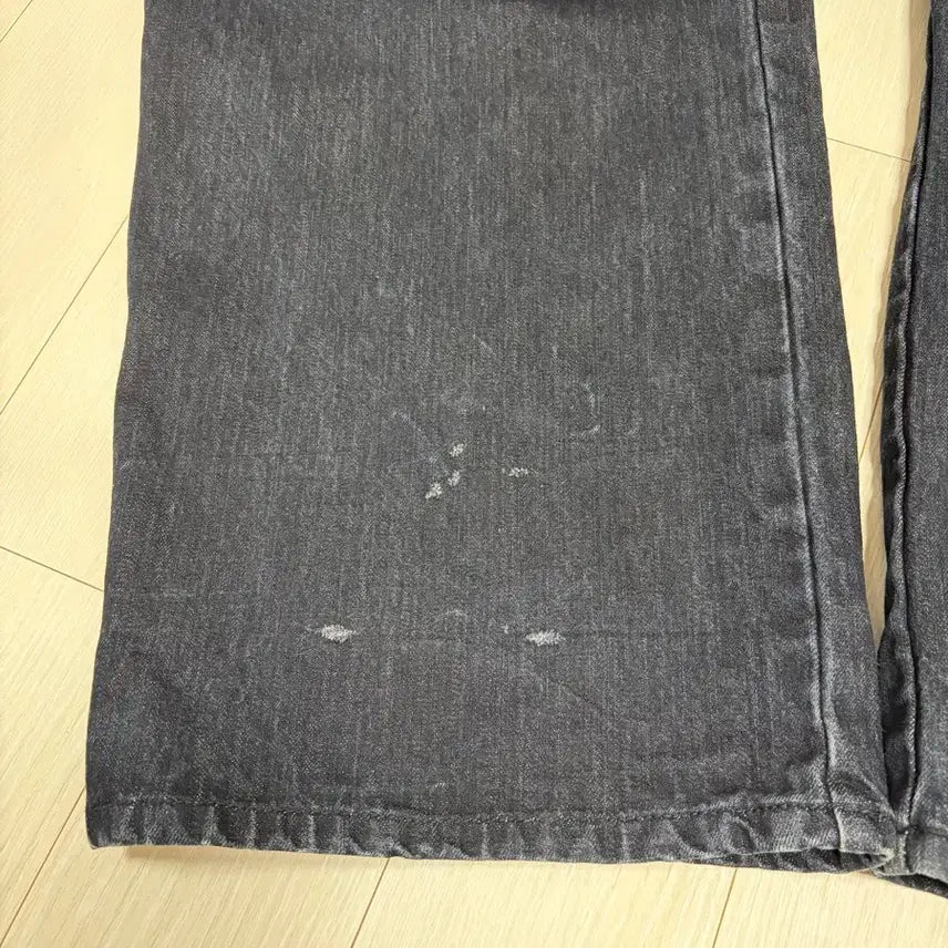 [BUNJANG] Fog Service Wide Curved Denim (Size 2) / 다이브인 포그서비스 와이드 커브드 데님 2사이즈