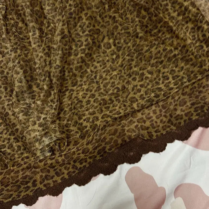 [BUNJANG] W2K Gyaru Leopard Print Midi Skirt / 와투케 갸루 걀펑 호피 레오파드 미디 샤스커트