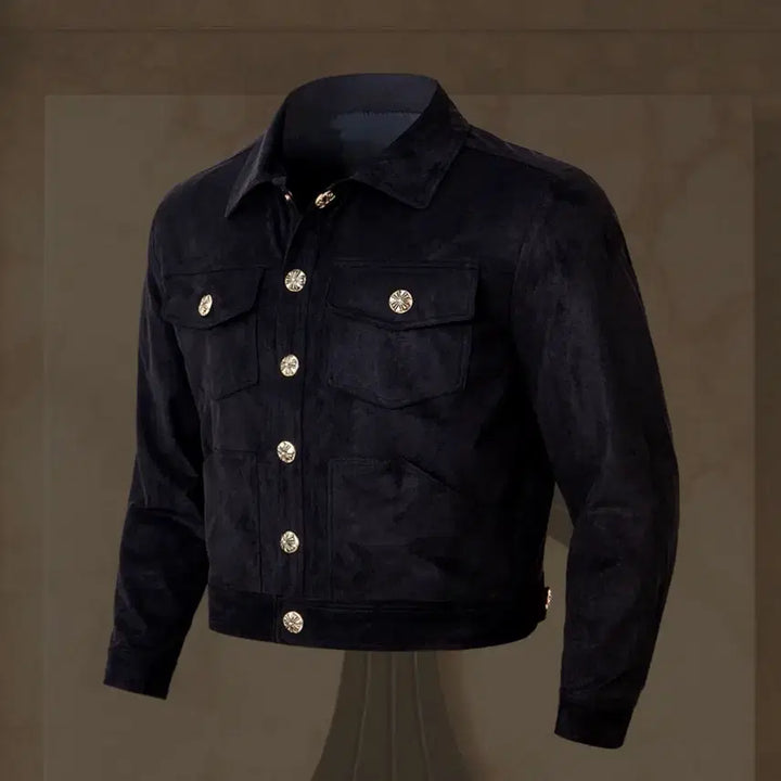 [BUNJANG] Rafinato Suede Trucker Jacket / 라피나토 스웨이드 트러커 50