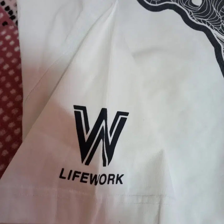 [BUNJANG] Life Work Bulldog T-shirt Bundle Set / 라이프워크 불독 반팔 티셔츠 화이트 105.110 2개일괄 @@
