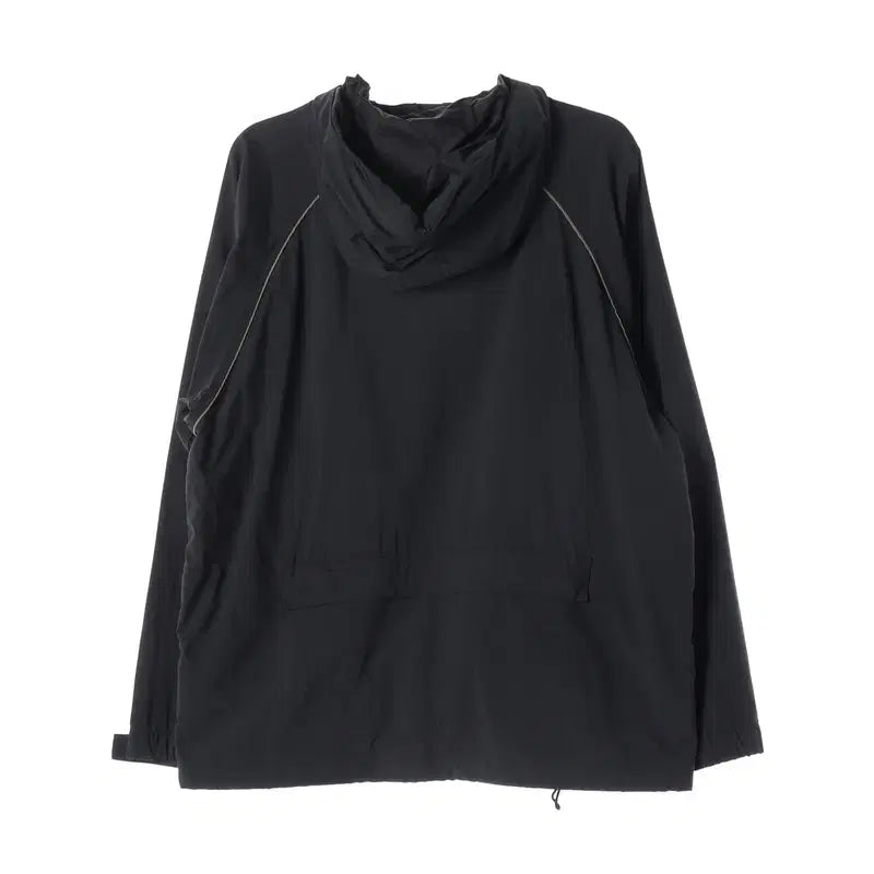 [BUNJANG] Nike Black Raglan Hooded Windbreaker Jacket XL / 나이키 블랙 래글런 후드 바람막이 자켓 XL