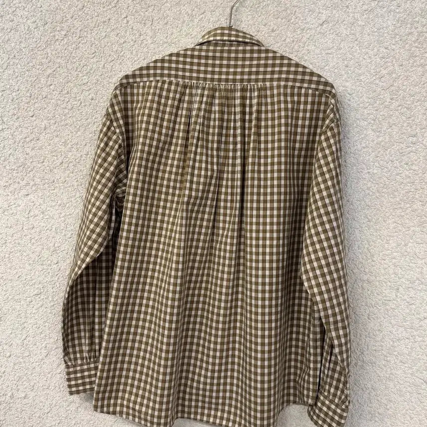 [BUNJANG] Porter Classic Roll-Up Gingham Check Shirt / 포터 클래식 롤업 깅엄 체크 셔츠