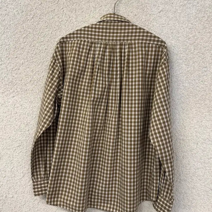 [BUNJANG] Porter Classic Roll-Up Gingham Check Shirt / 포터 클래식 롤업 깅엄 체크 셔츠