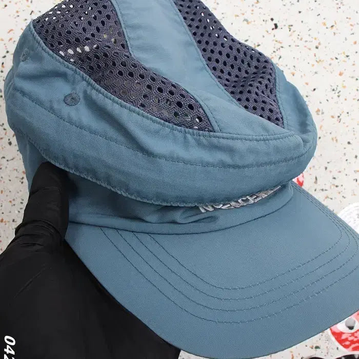 [BUNJANG] The North Face Mesh Cap / 공용F/ 노스페이스 내부 지퍼 매쉬 캡모자 BL