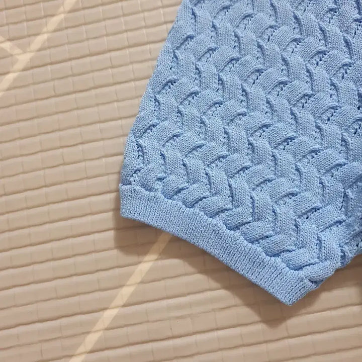 [BUNJANG] 8seconds Short Sleeve Knit Cardigan / S 8seconds 에잇세컨즈 반팔 니트 가디건.반팔 니트티셔츠.카디건