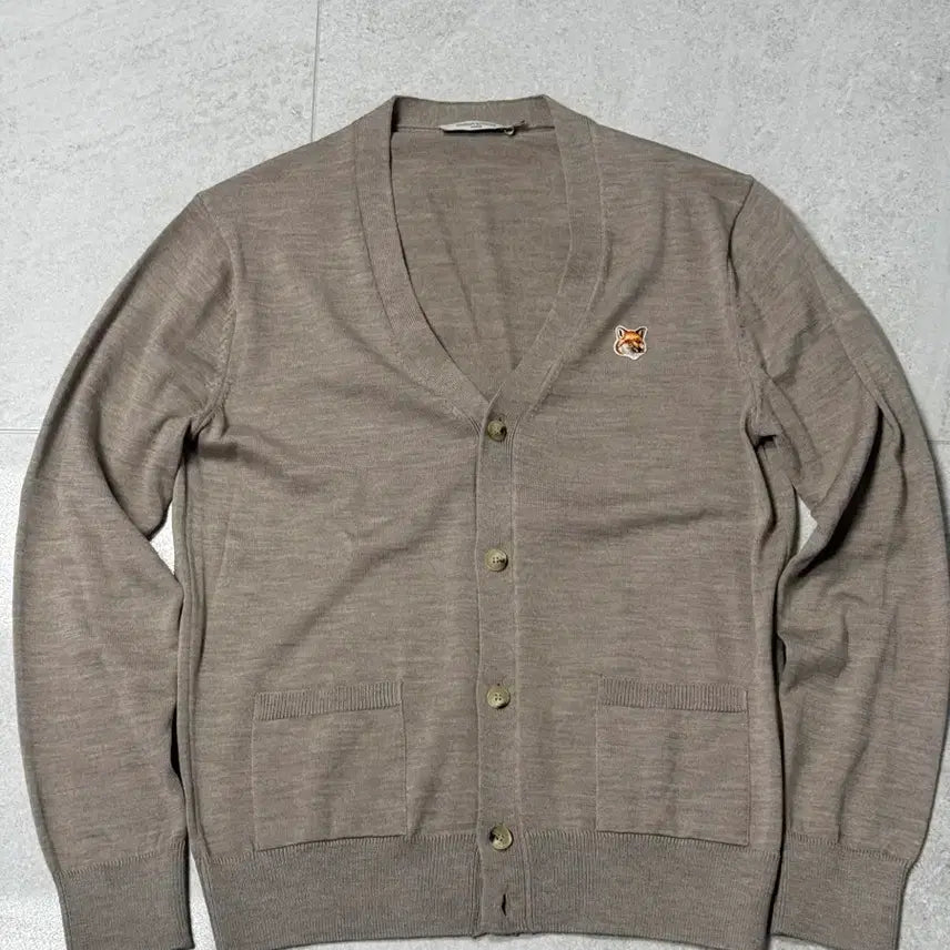 [BUNJANG] Maison Kitsuné Fox Head Cardigan L / 메종키츠네 폭스헤드 가디건 L사이즈
