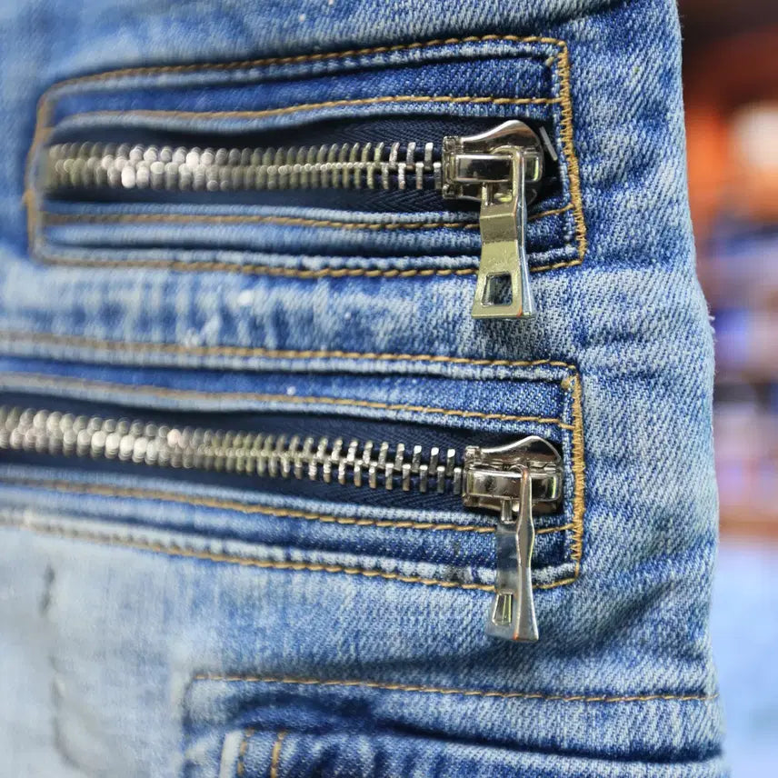 [BUNJANG] Balmain Denim Shorts / 디테일 미쳤다유 지퍼만 봐도 답 나오는 발망