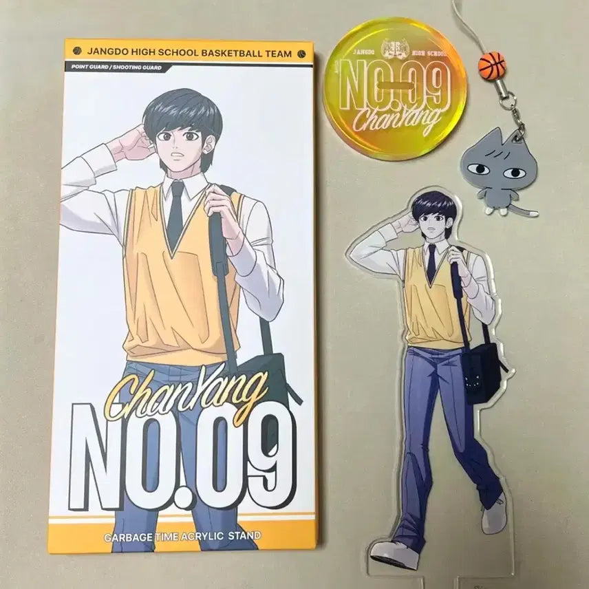 [BUNJANG] Gabagetime Joo Chan-yang School Uniform Acrylic Standee / 가비지타임 갑타 팝업 주찬양 교복 아크릴 양도 장도고 찬양냥이