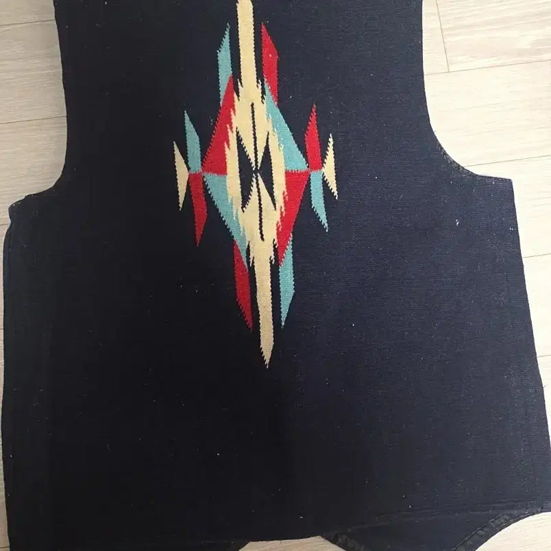 [BUNJANG] Indian Motorcycle Chimayo Wool Vest / 치마요 울 네이티브 인디언모터사이클 베스트