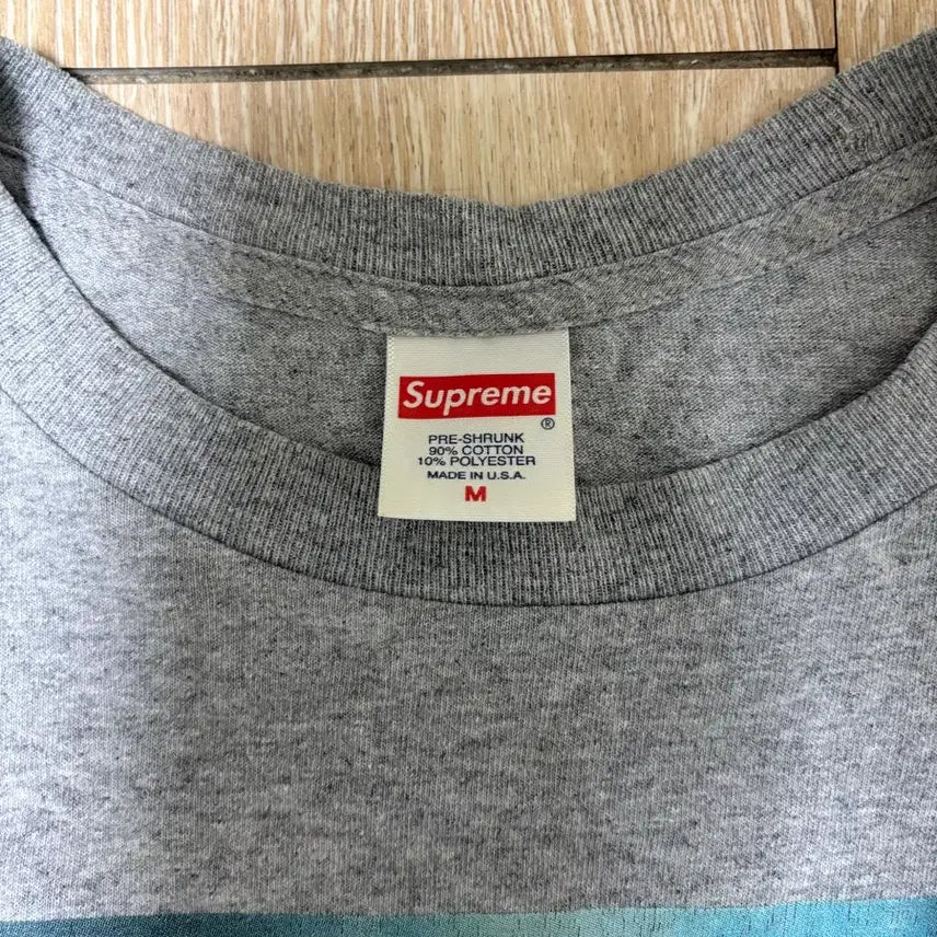 [BUNJANG] Supreme Candle T-Shirt Grey / 슈프림 캔들 티셔츠 그레이