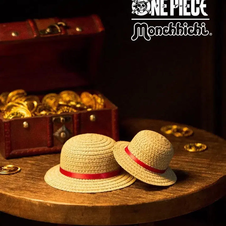 [BUNJANG] Monchhichi Luffy Collaboration Keyring / [몬치치 정품/새상품]원피스 X 몬치치 콜라보 루피 인형 키링