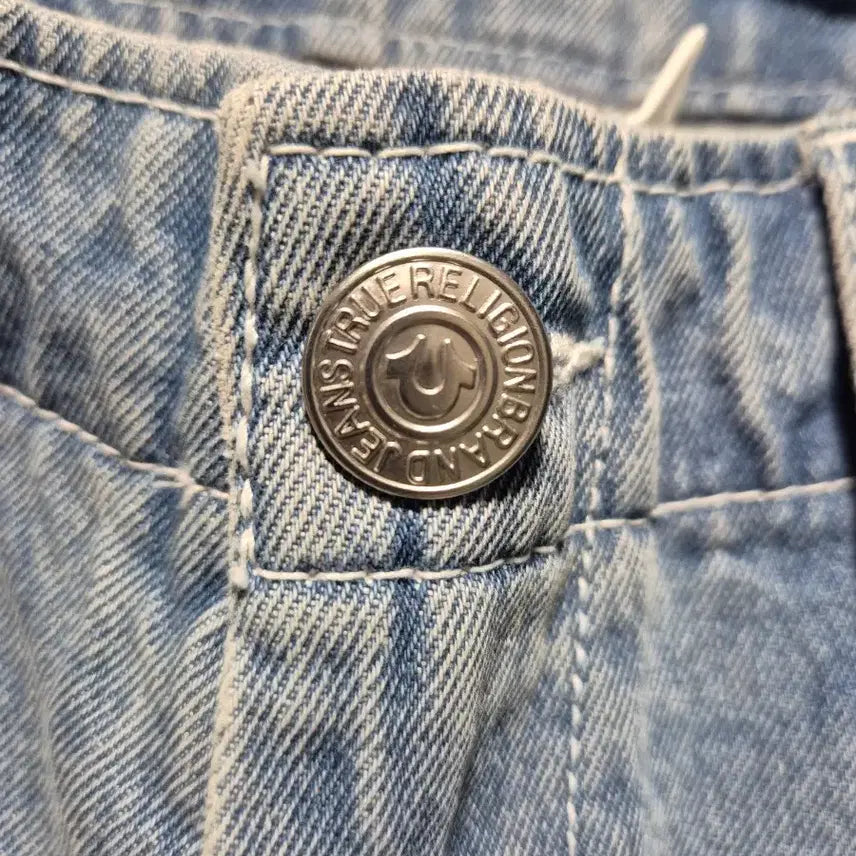 [BUNJANG] True Religion Washed Light Wash Denim Pants / (타임세일)(새상품)트루릴리젼 워싱 연청 데님 팬츠