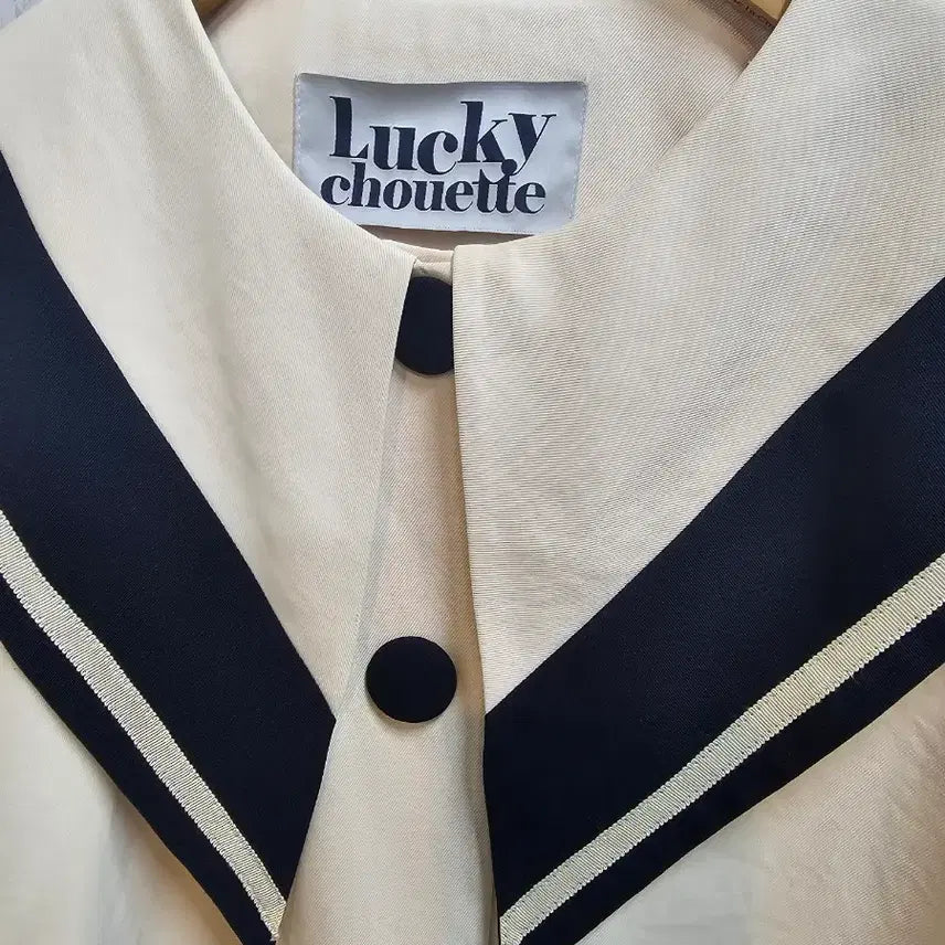 [BUNJANG] Lucky Chouette Sailor Collar Jumper / 럭키슈에뜨 세일러 카라 점퍼