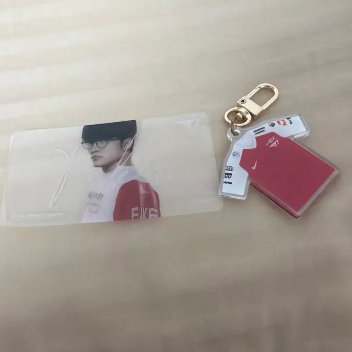 [SOLD OUT] 티원 페이커 2021 키링 포카 포토카드 faker