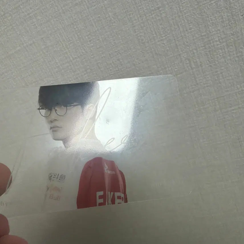 [SOLD OUT] 티원 페이커 2021 키링 포카 포토카드 faker