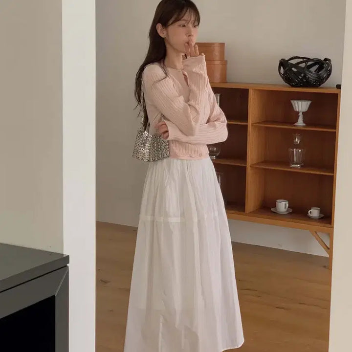 [BUNJANG] Miel Newing Long Skirt / (새상품)미엘 뉴잉 롱스커트