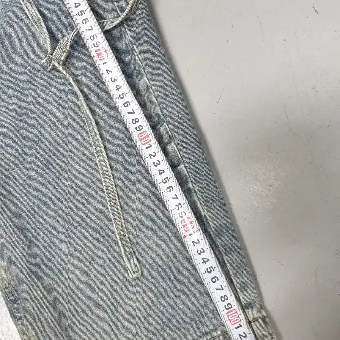 [BUNJANG] RIPEN Cargo Wide Denim Pants (Light Blue) / RIPEN 연청 카고 와이드 데님 팬츠