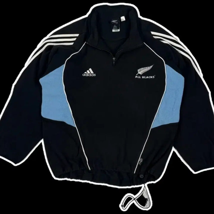 [BUNJANG] Adidas All Blacks New Zealand National Team Full Zip Up Jacket / 아디다스 올블랙스 뉴질랜드 국대 집업