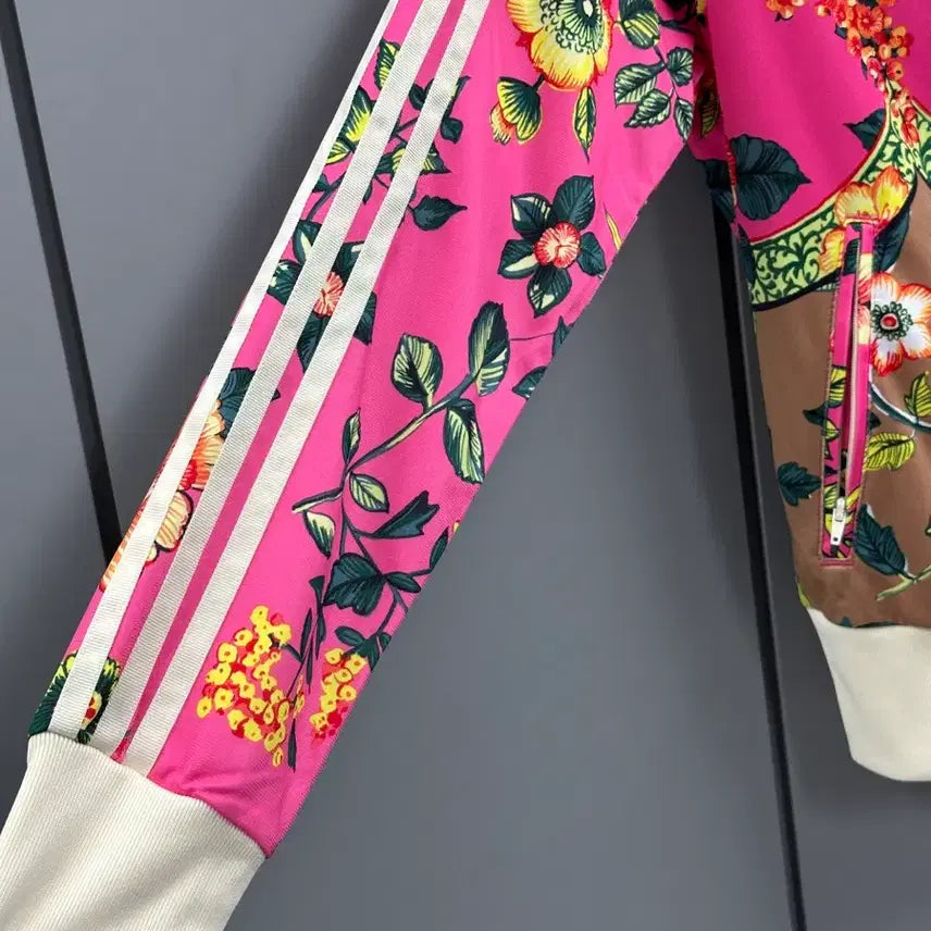 [BUNJANG] Adidas Firebird Flower Track Top Jersey Size 90 / 사이즈 90) 아디다스 파이어버드 플라워 트랙탑 져지