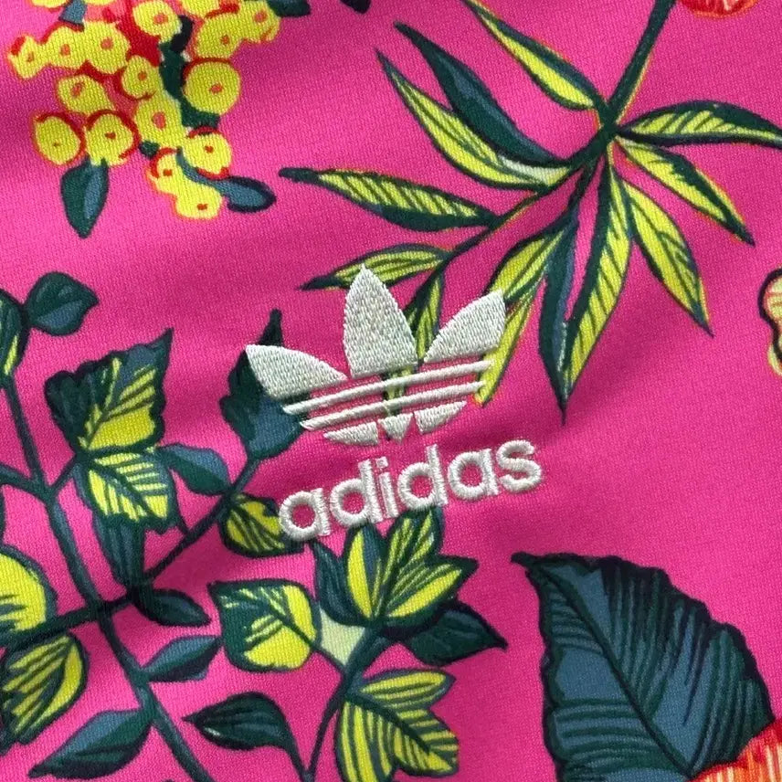 [BUNJANG] Adidas Firebird Flower Track Top Jersey Size 90 / 사이즈 90) 아디다스 파이어버드 플라워 트랙탑 져지