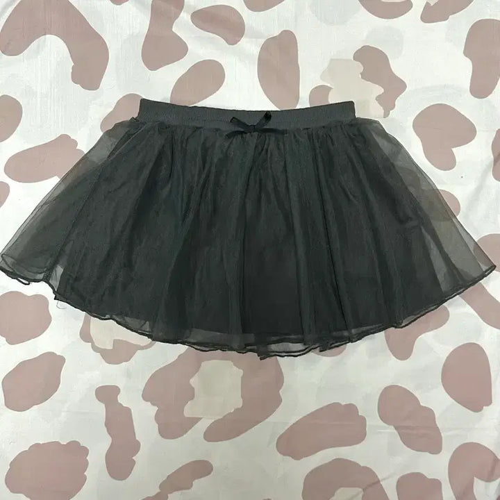 [BUNJANG] Balletcore Grey Mini Tulle Skirt / 러블리 핀터깔 발레코어 그레이 미니 샤스커트
