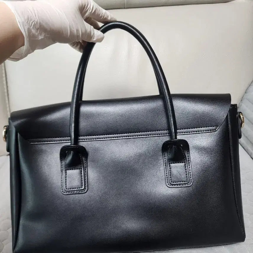 [SOLD OUT] 미착용) 정품 델라스텔라 소가죽100% 토트백 크로스백