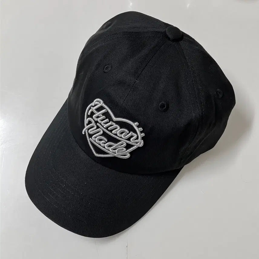 [SOLD OUT] 휴먼메이드 6패널 볼캡 블랙