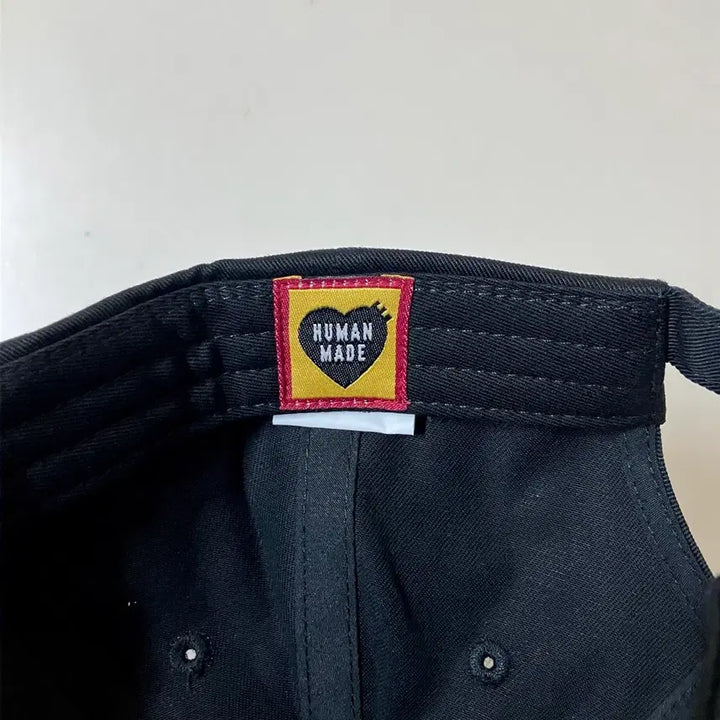 [SOLD OUT] 휴먼메이드 6패널 볼캡 블랙