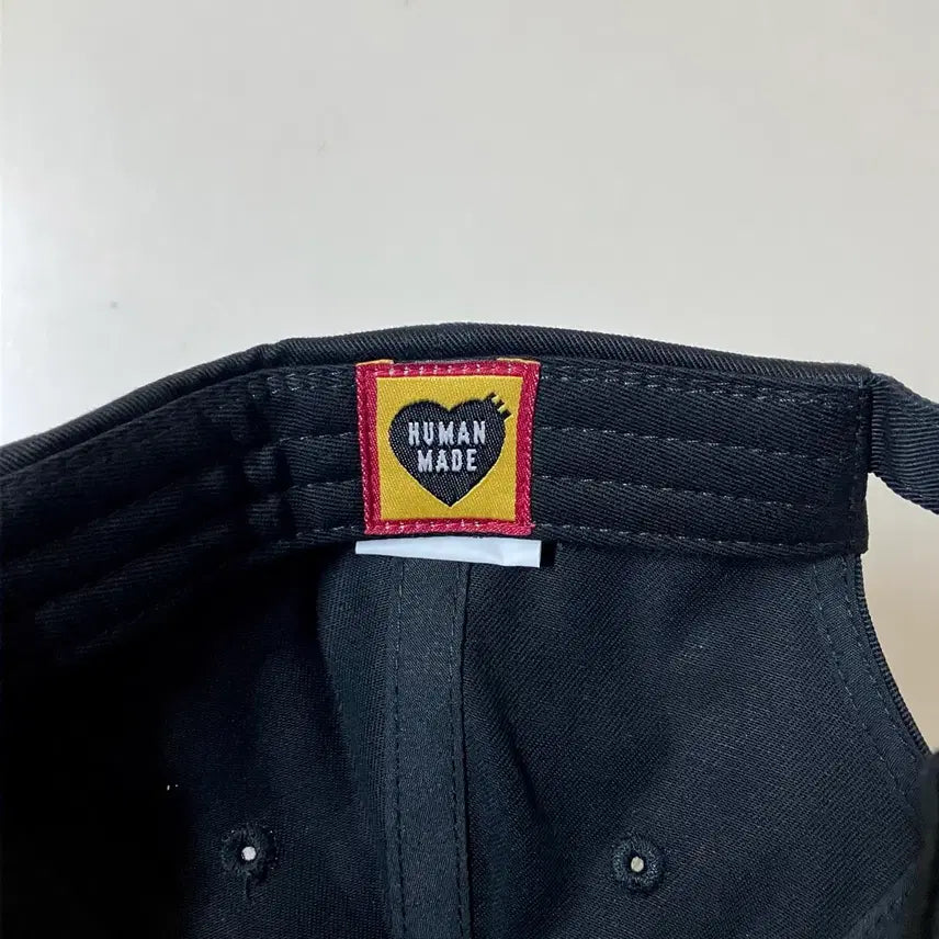 [SOLD OUT] 휴먼메이드 6패널 볼캡 블랙