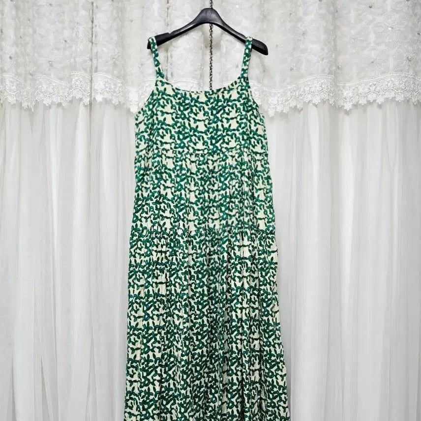 [BUNJANG] Flare Strap Long Dress / 플레어 끈 롱원피스