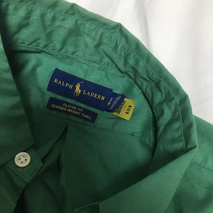 [BUNJANG] Polo Ralph Lauren Green Shirt Size S / 폴로 랄프로렌 그린 셔츠 정품 S