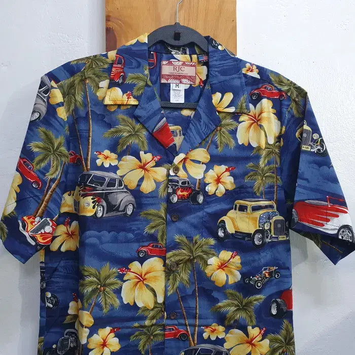 [BUNJANG] RJC Hawaiian Short Sleeve Shirt / RJC 하와이안 반팔셔츠(M/105)