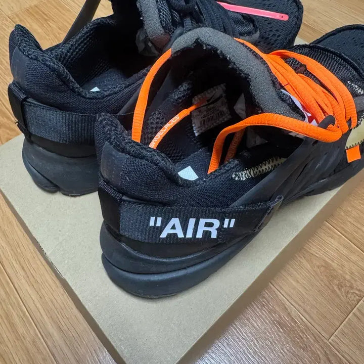 [BUNJANG] Nike Off-White Presto The Ten Black / 나이키 오프화이트 프레스토 더텐 블랙(280)