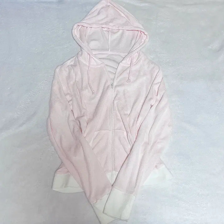 [SOLD OUT] 연핑크 딸기우유 후드집업 일본빈티지 일브