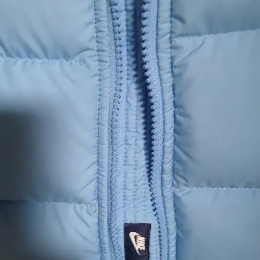 [BUNJANG] Nike Manchester City Padded Jacket - Sky Blue / 나이키 맨시티 패딩 하늘색