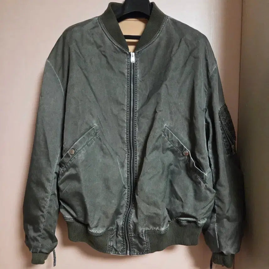 [SOLD OUT] 빈티지 카키 MA-1 항공점퍼