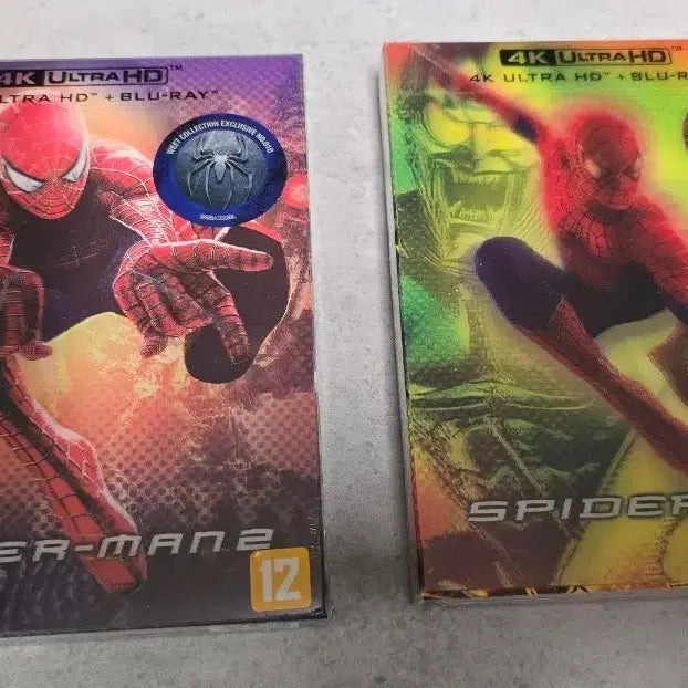 [BUNJANG] Spider-Man 1 &amp; 2 Sam Raimi Lenticular Steelbook Limited Edition Set / 샘 레이미 스파이더맨 1, 2 스틸북 렌티