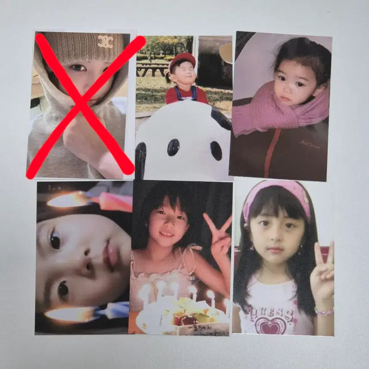 [BUNJANG] LE SSERAFIM Celebration Baby POB Photocard 5-Piece Bundle Set / 르세라핌 셀러브레이션 아기 공방포카 5종 세트
