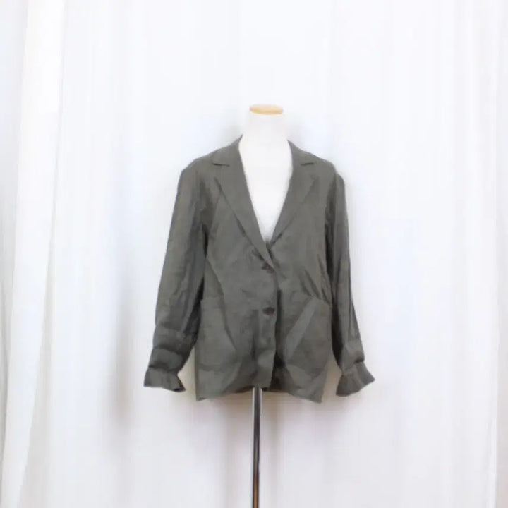 [BUNJANG] BEAKER Linen Jacket (Size 2) / [정품] 비이커(BEAKER) 여성 마 100% 린넨 자켓 2 상상샵