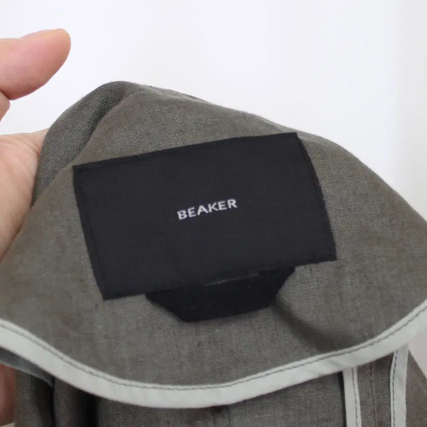 [BUNJANG] BEAKER Linen Jacket (Size 2) / [정품] 비이커(BEAKER) 여성 마 100% 린넨 자켓 2 상상샵