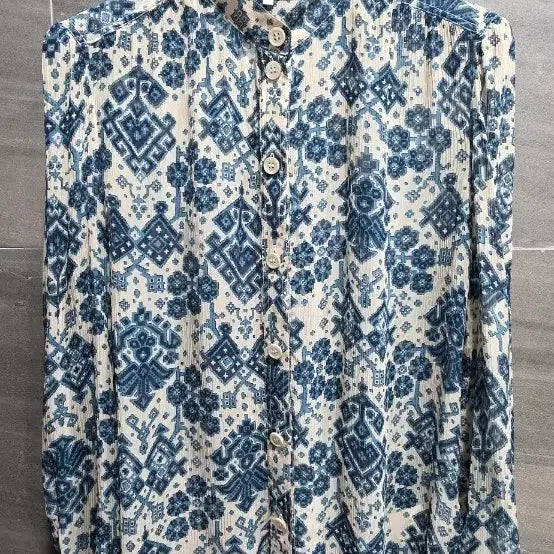 [BUNJANG] Vanessa Bruno Thomas Blend Silk Blouse / 바네사브루노,  토마스 블렌드  실크  블라우스