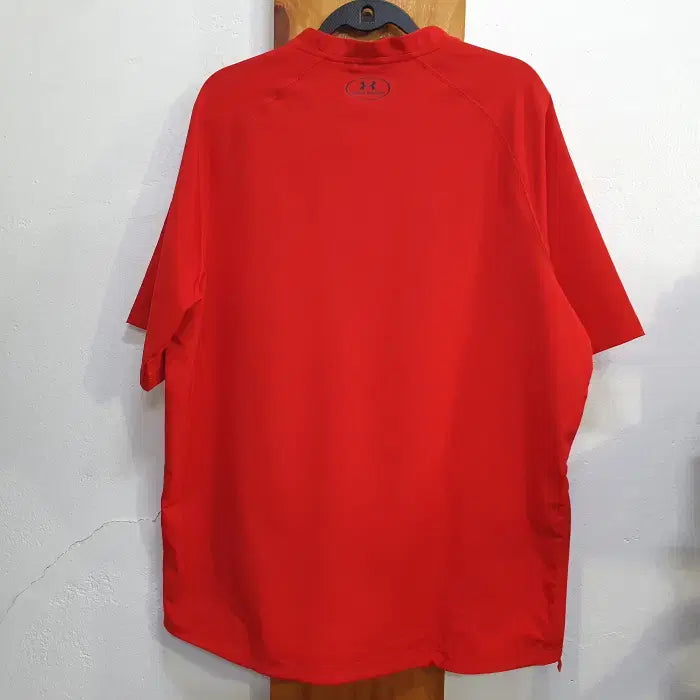 [SOLD OUT] 언더아머 반팔 집업티(110)