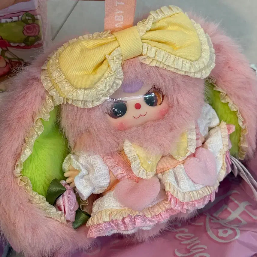 [BUNJANG] Baby Three Flower Messenger Keyring Doll / 베이비쓰리 플라워 메신저 키링 인형 단순개봉 팜