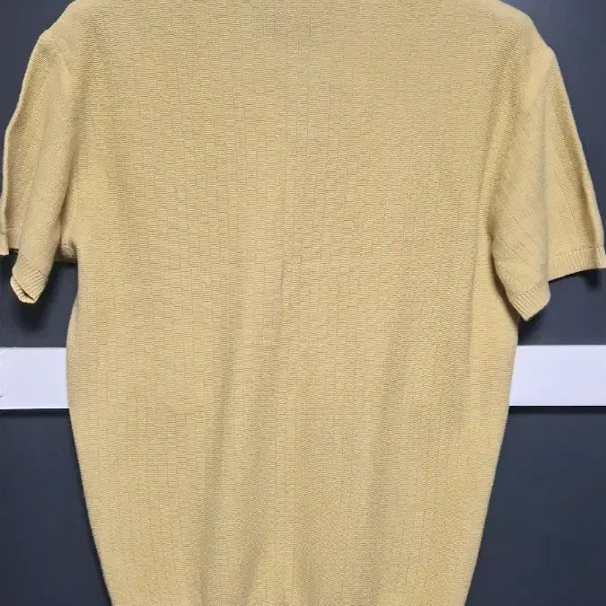 [SOLD OUT] 100)라코스테 옐로우 반팔 니트 티셔츠