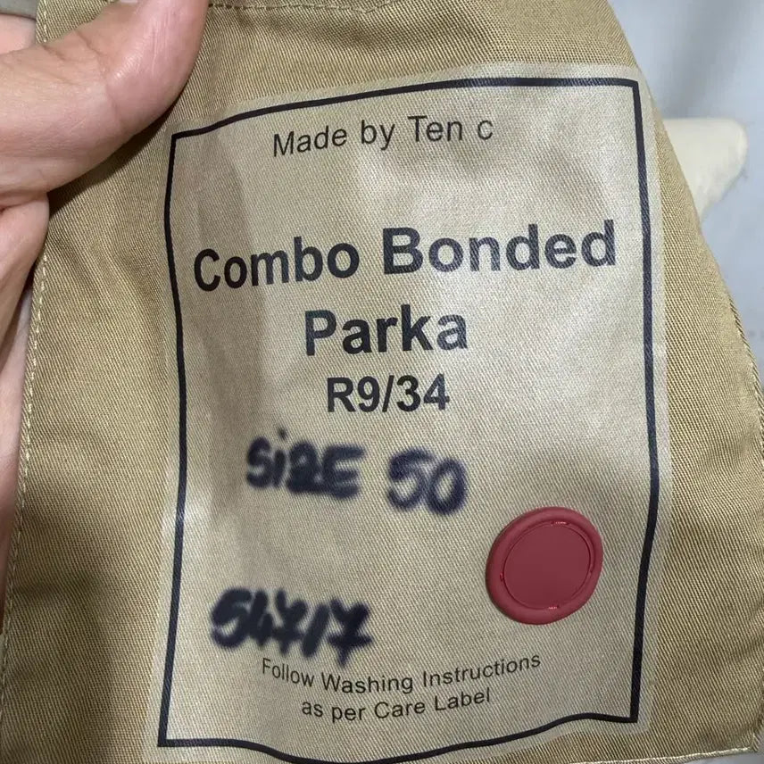 [BUNJANG] Ten C Combo Bonded Parka Size 50 / 텐씨 콤보 본디드 파카 50SIZE