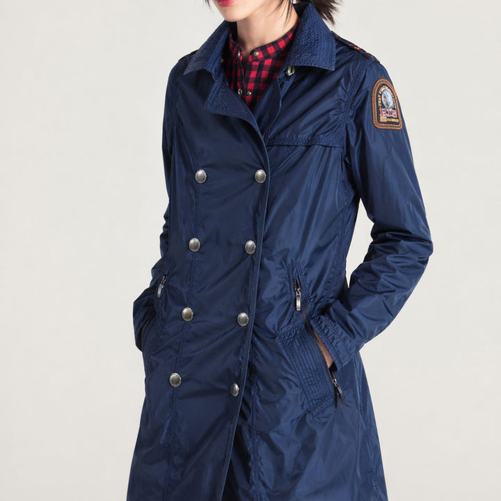 [BUNJANG] Parajumpers Navy Coat-Style Windbreaker Jacket (Unused Condition) / 파라점퍼스 네이비 코트형 자켓 미사용급