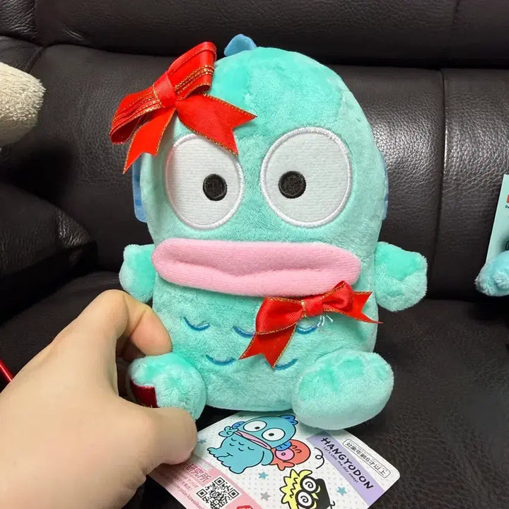 [BUNJANG] Hangyodon Red Ribbon Plush Doll / 새상품) 한교동 레드리본 인형