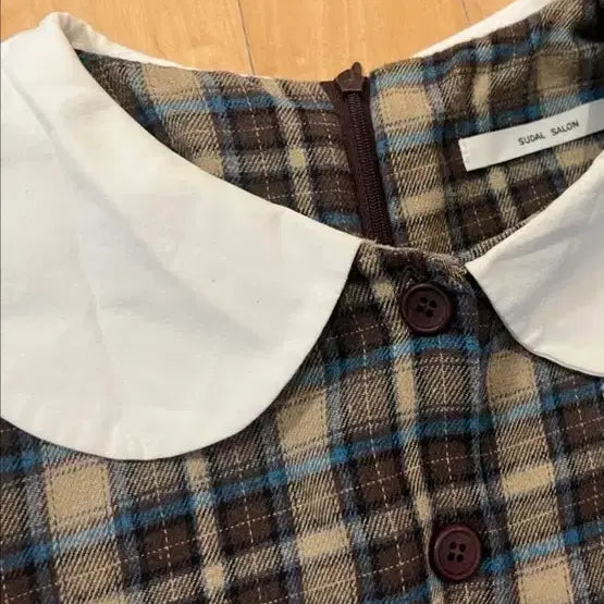 [BUNJANG] Sudal Salon Checkered Dress / 수달쌀롱 체크원피스