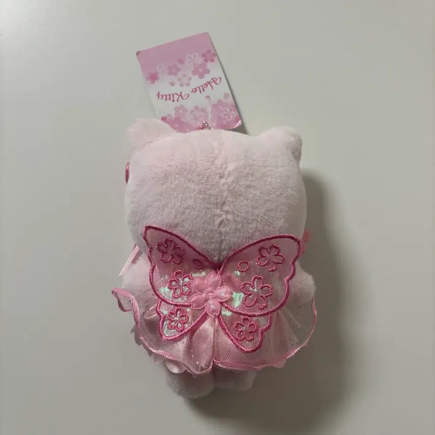 [BUNJANG] Sanrio Hello Kitty Sakura Cherry Blossom Mascot Keyring / 산리오 2026 사쿠라 벚꽃 헬로키티 키티 마스코트 인형 키링